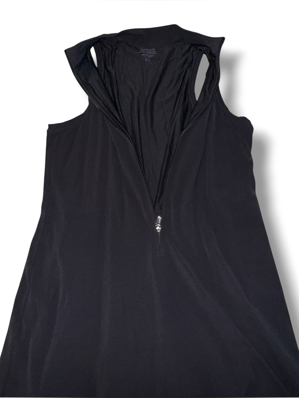 ATHLETA Swing Zip Dress - Black XL Tall - Picture 8 of 12